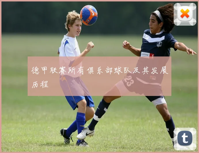 德甲联赛所有俱乐部球队及其发展历程